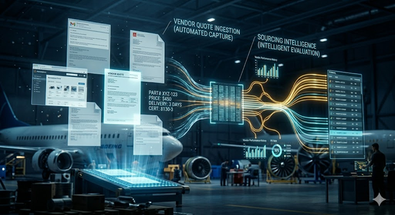 Vendor Quote Ingestion & Sourcing Intelligence