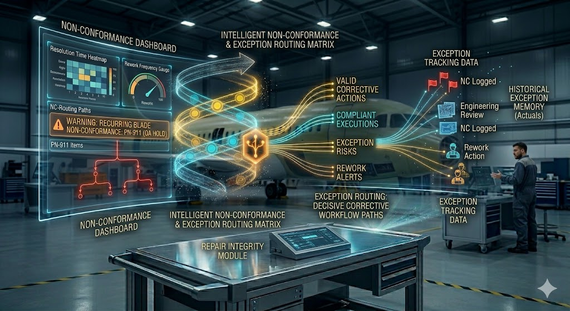 Non-Conformance, Rework & Exception Routing